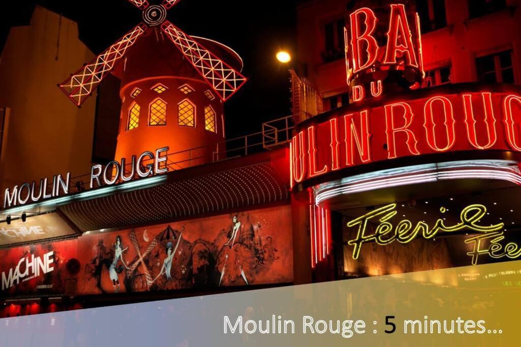 *Blanche Pigalle* - Studio Calme Paris Centre Exterior foto